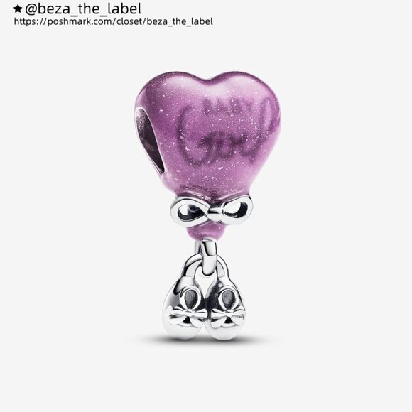 Pandora Color-changing Gender Reveal Girl Charm|Pendant - Picture 1 of 2